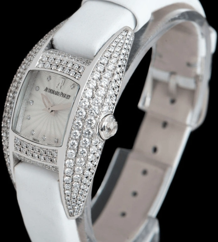 Audemars Piguet,Millenary ,White Gold,White,Quartz,Sapphire,Crystal Glass,Other,67496BC,67496BC.ZZ.A011SU.01