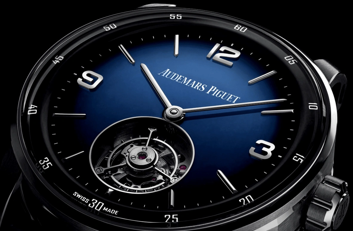 Audemars Piguet,CODE 11.59 41mm,41mm,White Gold,Blue,Automatic,Tourbillon,65hours,26396BC,26396BC.OO.D321CR.01