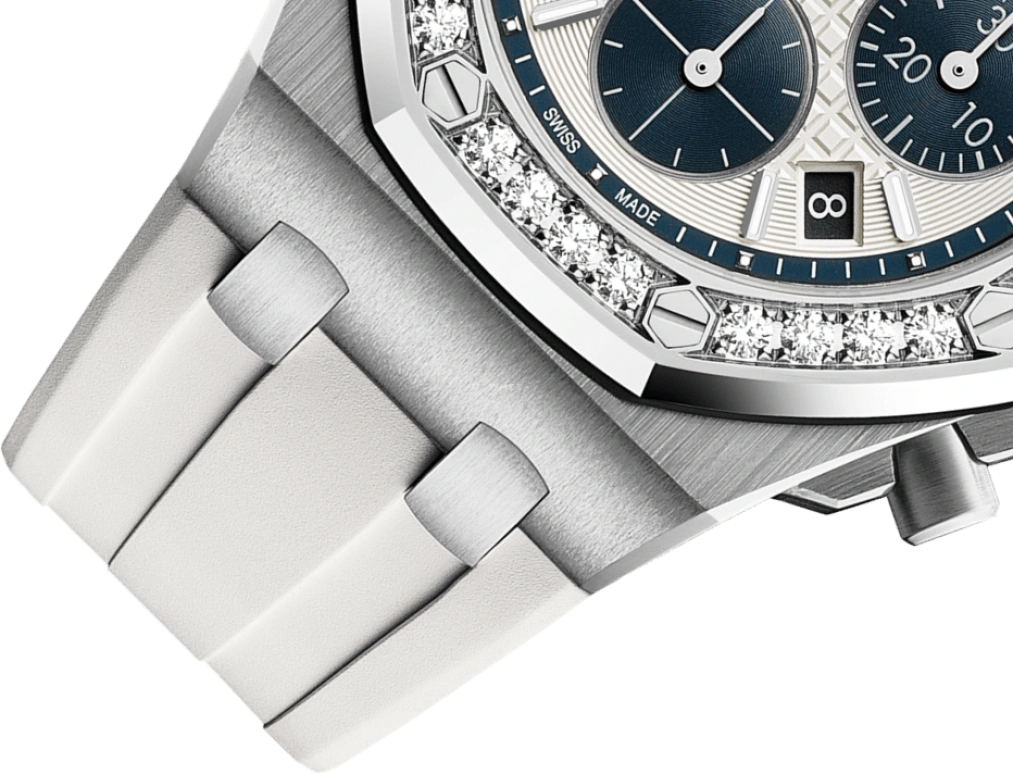 Audemars Piguet,Royal Oak Offshore 37mm,37mm,Stainless Steel,Silver,White,Automatic,Chronograph,Day,26231ST,26231ST.ZZ.D010CA.01