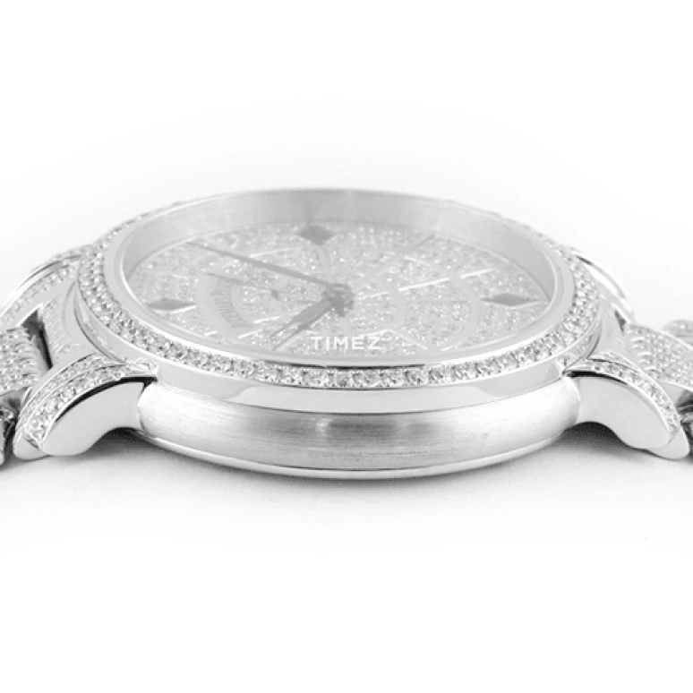 Audemars Piguet,Millenary 32.80mm,32.80mm,White Gold,Silver,Automatic,Sapphire,Crystal Glass,Round,15107BC,15107BC.ZZ.1137BC.01