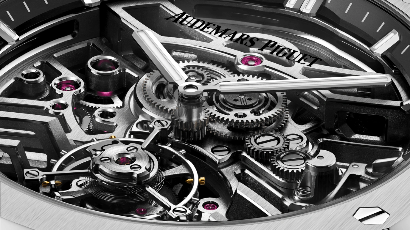 Audemars Piguet,Royal Oak 41mm,41mm,Stainless Steel,Skeleton,Automatic,Tourbillon,65hours,Kevin Hart,Lil Kev,26735ST,26735ST.OO.1320ST.02