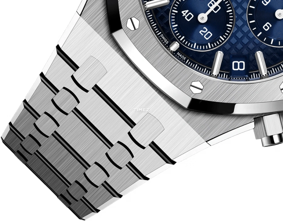 Audemars Piguet,Royal Oak 41mm,41mm,White Gold,Blue,Automatic,Chronograph,Day,Flyback,26240BC,26240BC.OO.1320BC.04