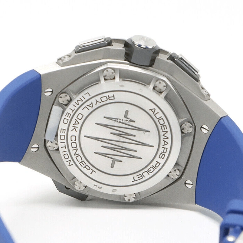 Audemars Piguet,Royal Oak Concept 44mm,44mm,Platinum,Grey,Automatic,Chronograph,Tourbillon,Minute Repeater,26594PT,26594PT.OO.D00 2CA.01
