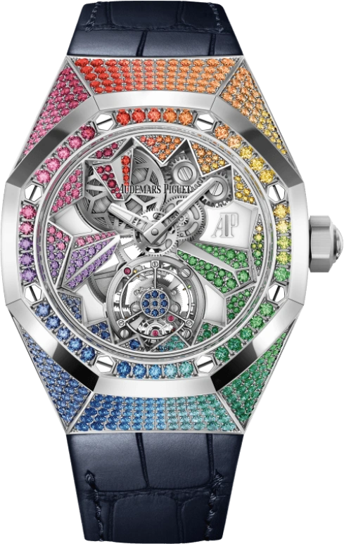 Audemars Piguet,Royal Oak Concept 38.50mm,38.50mm,White Gold,Skeleton,Handwound,Tourbillon,72hours,26227BC,26227BC.YY.D326CR.01