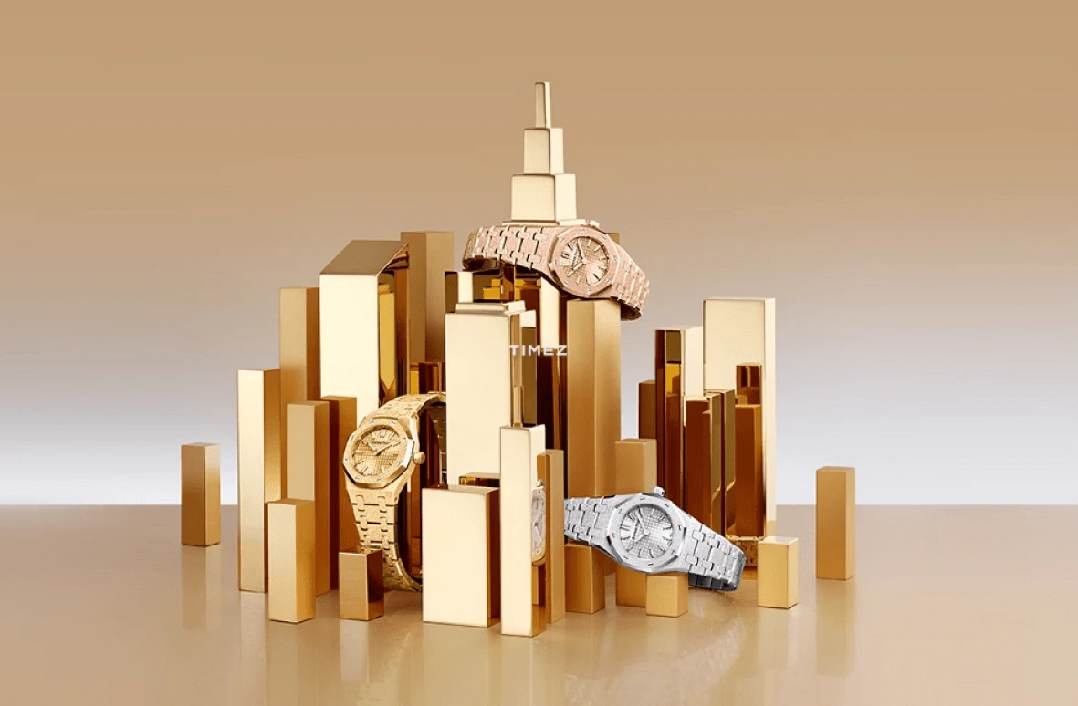 Audemars Piguet,Royal Oak 23mm,23mm,Rose Gold,Quartz,In-house Caliber,Sapphire,Crystal Glass,67630OR,67630OR.GG.1312OR.01-C