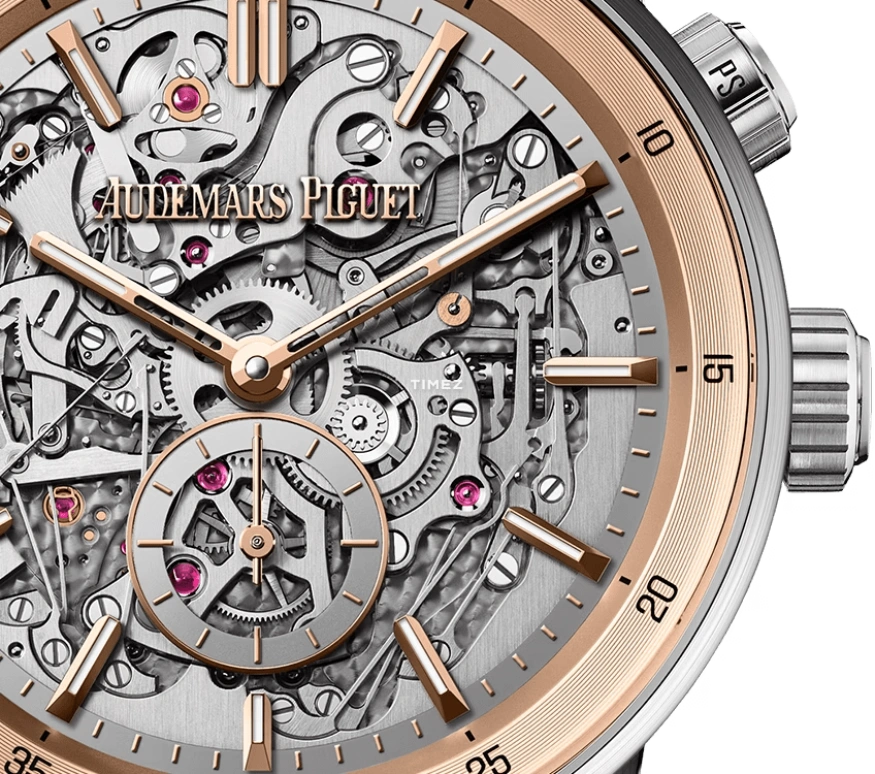 Audemars Piguet,CODE 11.59 41mm,41mm,Platinum,White Gold,Grey,Handwound,Minute Repeater,Grande Sonnerie,Petite Sonnerie,26397PN,26397PN.OO.D008KB.01