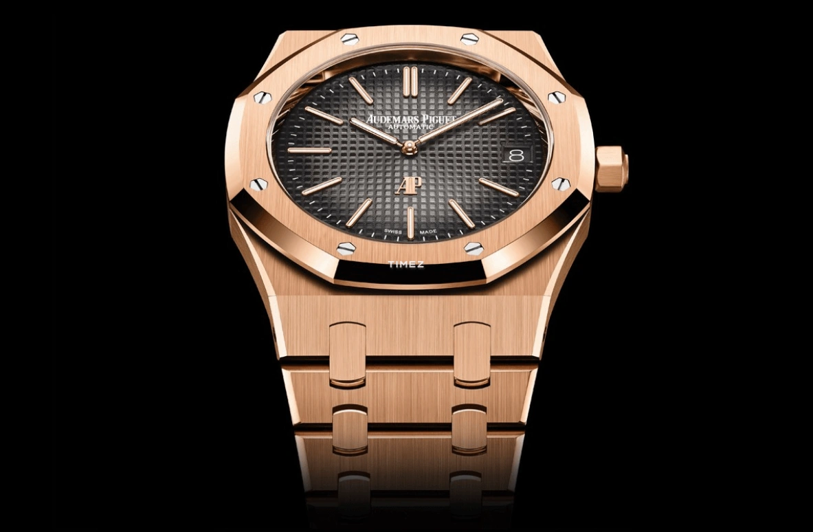Audemars Piguet,Royal Oak 39mm,39mm,Rose Gold,Grey,Automatic,Day,55hours,Belcalis Marlenis Almánzar,Cardi B,Bardi,16202OR,16202OR.OO.1240OR.02