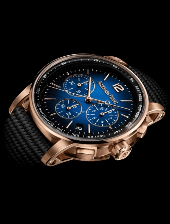 Audemars Piguet,CODE 11.59 41mm,41mm,Pink Gold,Purple,Automatic,Chronograph,Day,Flyback,26393OR,26393OR.OO.A002KB.03