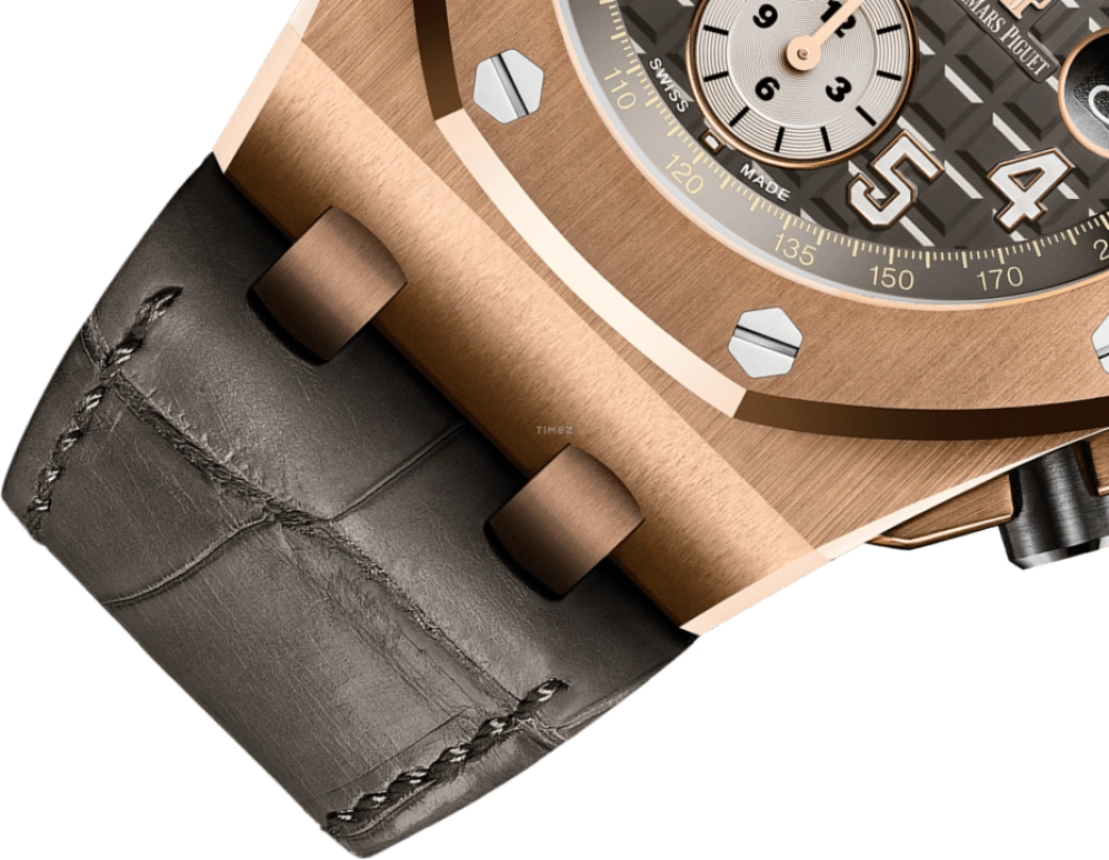 Audemars Piguet,Royal Oak Offshore 42mm,42mm,Pink Gold,Ceramic,Grey,Automatic,Chronograph,Day,26470OR,26470OR.OO.A125CR.01