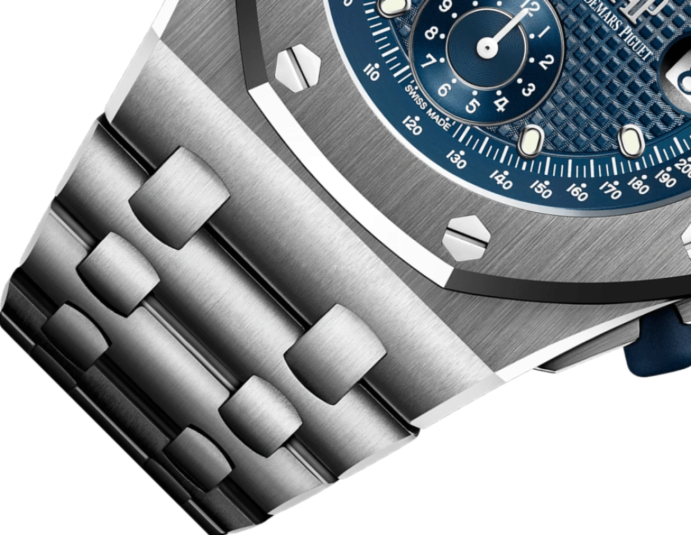 Audemars Piguet,Royal Oak Offshore 42mm,42mm,Stainless Steel,Blue,Automatic,Chronograph,Day,26237ST,26237ST.OO.1000ST.01
