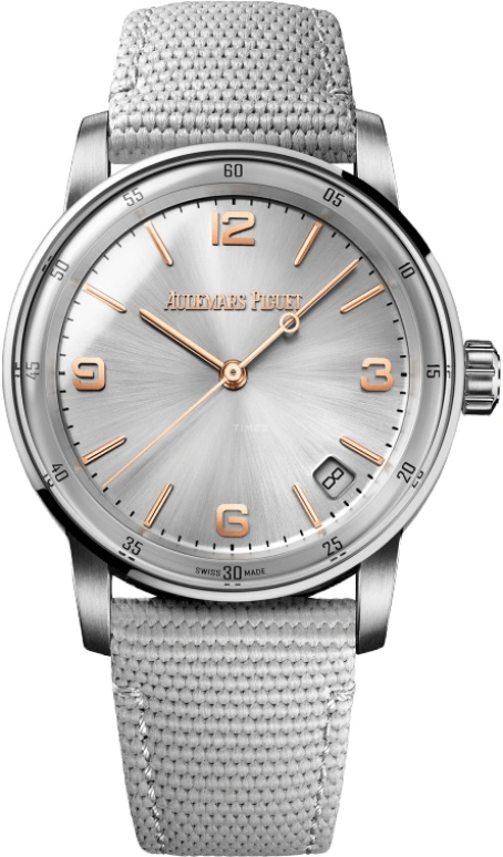 Audemars Piguet,CODE 11.59 41mm,41mm,Pink Gold,White Gold,Silver,Automatic,Day,70hours,15210CR,15210CR.OO.A008KB.01