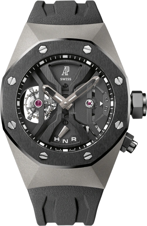 Audemars Piguet,Royal Oak Concept 44mm,44mm,Titanium,Ceramic,Skeleton,Handwound,Dule Time,Tourbillon,Function Selector,26560IO,26560IO.OO.D002CA.01