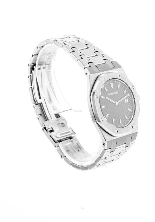 Audemars Piguet,Royal Oak 33mm,33mm,Stainless Steel,Black,Quartz,Day,Sapphire,Crystal Glass,57175ST,57175ST.OO.0789ST.02