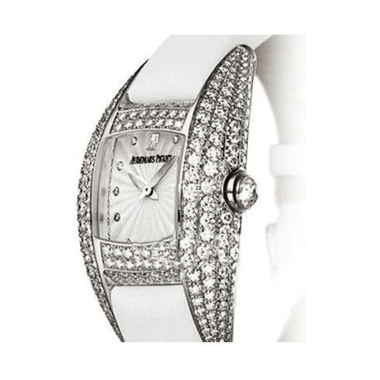 Audemars Piguet,Millenary ,White Gold,White,Quartz,Sapphire,Crystal Glass,Other,67496BC,67496BC.ZZ.A011SU.01