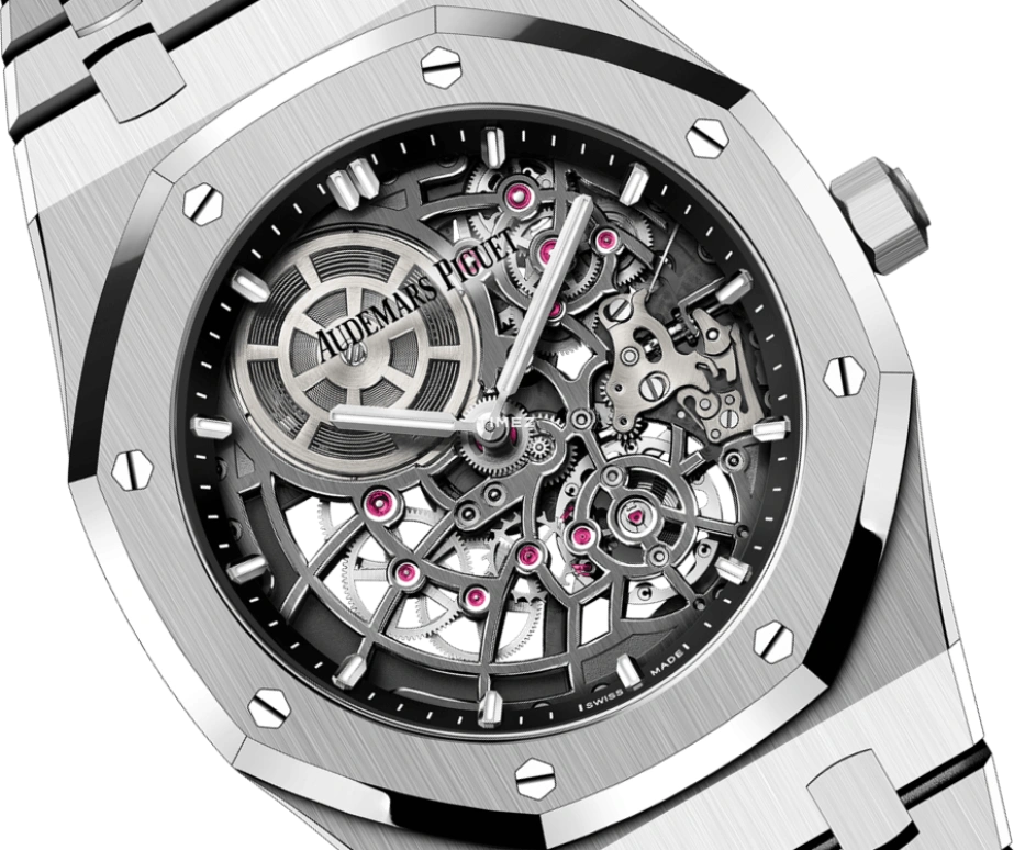 Audemars Piguet,Royal Oak 39mm,39mm,White Gold,Grey,Skeleton,Automatic,55hours,In-house Caliber,Serena Williams,16204BC,16204BC.OO.1240BC.01