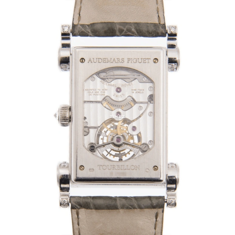 Audemars Piguet,Other 41x28mm,41x28mm,White Gold,White,Handwound,Tourbillon,Sapphire,Crystal Glass,25951BC,25951BC.Z.0001CR.08