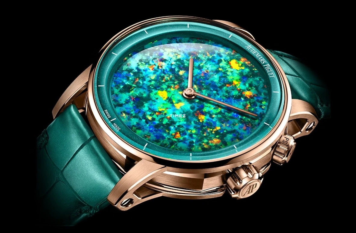 Audemars Piguet,CODE 11.59 41mm,41mm,Rose Gold,Multi-Color,Green,Handwound,Minute Repeater,Grande Sonnerie,Petite Sonnerie,26397OR,26397OR.OO.D417CR.01