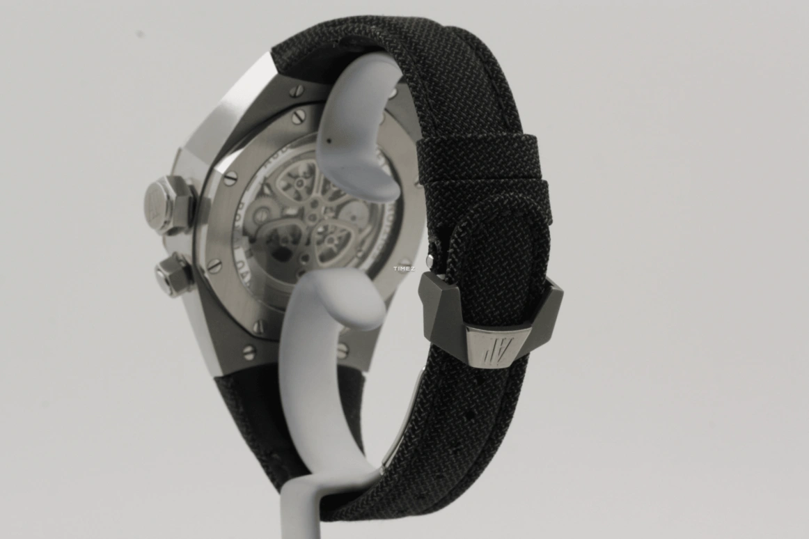 Audemars Piguet,Royal Oak Concept 44mm,44mm,Stainless Steel,Skeleton,Grey,Handwound,Power Reserve Indicator,Tourbillon,Function Selector,25980AI,25980AI.OO.D003SU.01