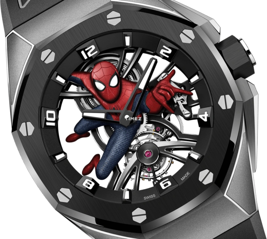 Audemars Piguet,Royal Oak Concept 42mm,42mm,Titanium Gold,Red,Blue,Skeleton,Handwound,Tourbillon,Sapphire,Crystal Glass,Virgil van Dijk,Lionel Messi,Metro Boomin,John Mayer,Kai Cenat,La Pulga,GOAT,26631IO,26631IO.OO.D002CA.01