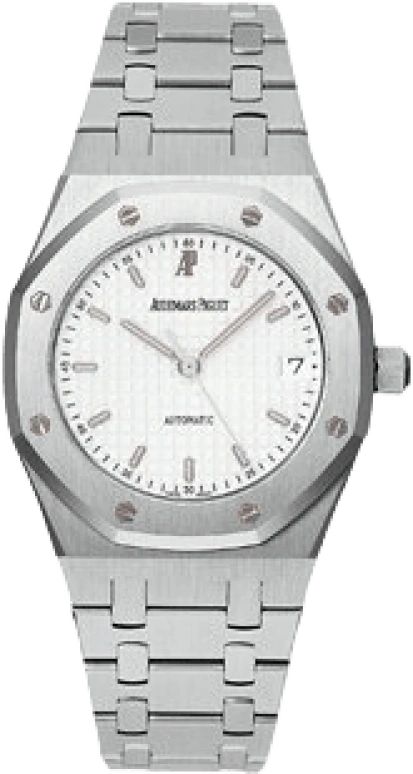 Audemars Piguet,Royal Oak 36mm,36mm,Stainless Steel,White,Silver,Automatic,Day,40hours,14790ST,14790ST.OO.0789ST.10