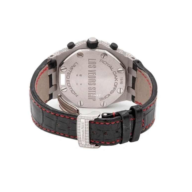Audemars Piguet,Royal Oak Offshore 42mm,42mm,White Gold,Black,Automatic,Chronograph,Day,26191BC,26191BC.ZZ.D002CR.01