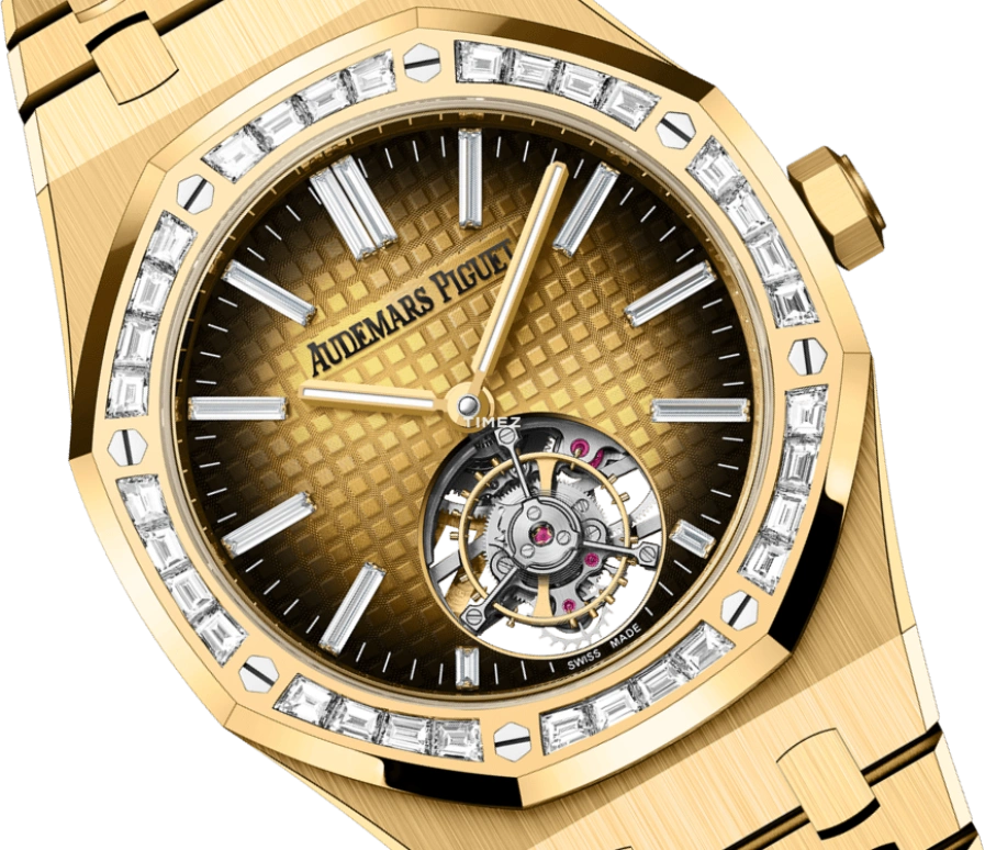 Audemars Piguet,Royal Oak 41mm,41mm,Yellow Gold,Champagne,Automatic,Tourbillon,65hours,Jayson Tatum,Taco Jay,26730BA,26730BA.ZZ.1320BA.01