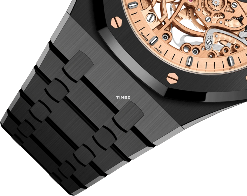 Audemars Piguet,Royal Oak 41mm,41mm,Ceramic,Rose Gold,Automatic,Double Balance,45hours,Chocolate Droppa,Kevin Hart,Lil Kev,15416CE,15416CE.OO.1225CE.02