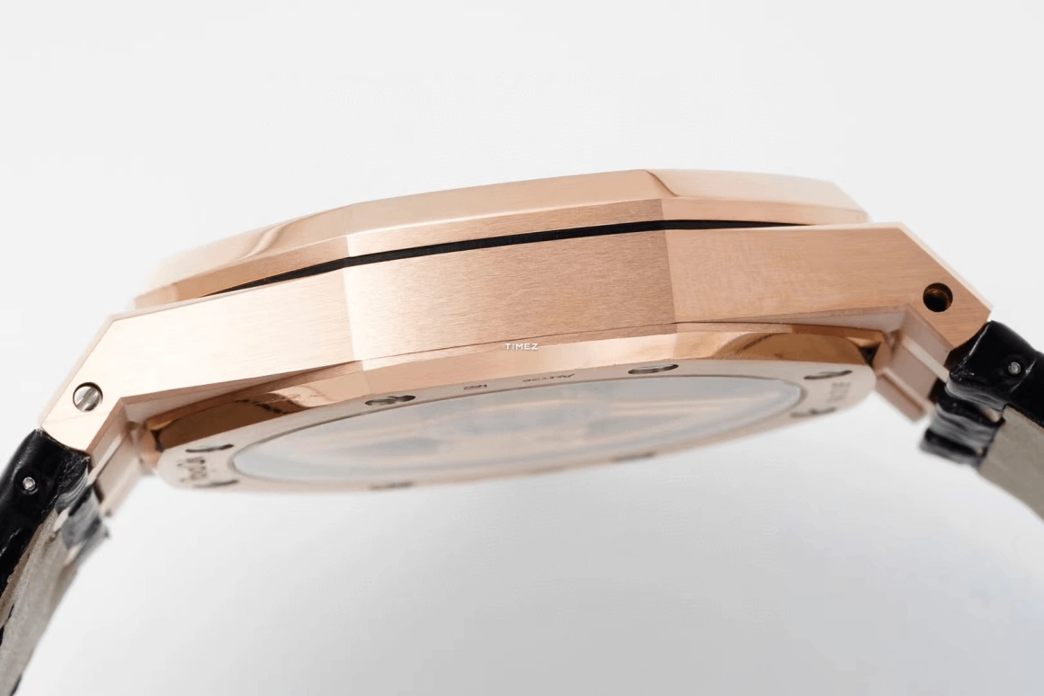 Audemars Piguet,Royal Oak 41mm,41mm,Rose Gold,Black,Automatic,Day,70hours,15510OR,15510OR.OO.D002CR.02