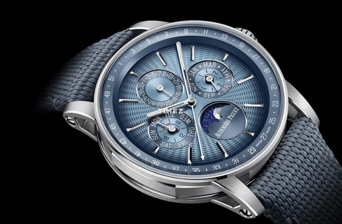 Audemars Piguet,CODE 11.59 41mm,41mm,White Gold,Blue,Automatic,Moonphase,Perpetual Calendar,Month,Date,55hours,In-house Caliber,26494BC,26494BC.OO.D350KB.01