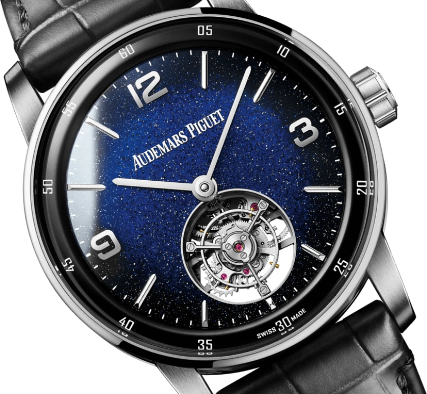 Audemars Piguet,CODE 11.59 41mm,41mm,White Gold,Blue,Automatic,Tourbillon,65hours,26396BC,26396BC.OO.D002CR.01