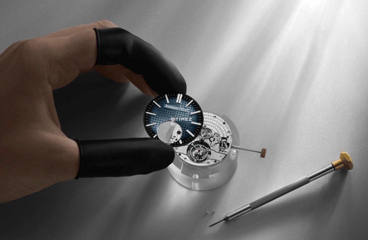 Audemars Piguet,Royal Oak 41mm,41mm,Stainless Steel,Blue,Automatic,Tourbillon,65hours,26730ST,26730ST.OO.1320ST.02
