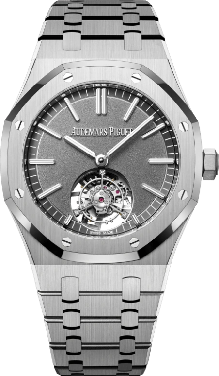 Audemars Piguet,Royal Oak 41mm,41mm,Titanium,Grey,Automatic,Tourbillon,65hours,Khaled Mohamed Khaled,Lando Norris,DJ Khaled,26530TI,26530TI.OO.1220TI.01
