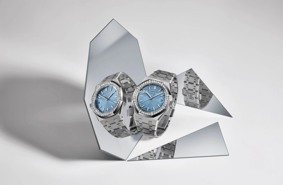 Audemars Piguet,Royal Oak 37mm,37mm,Stainless Steel,Blue,Automatic,Day,60hours,15551ST,15551ST.ZZ.1356ST.04