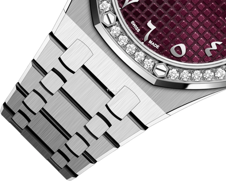 Audemars Piguet,Royal Oak 33mm,33mm,White Gold,Purple,Quartz,Day,In-house Caliber,67651BC,67651BC.ZZ.1261BC.01