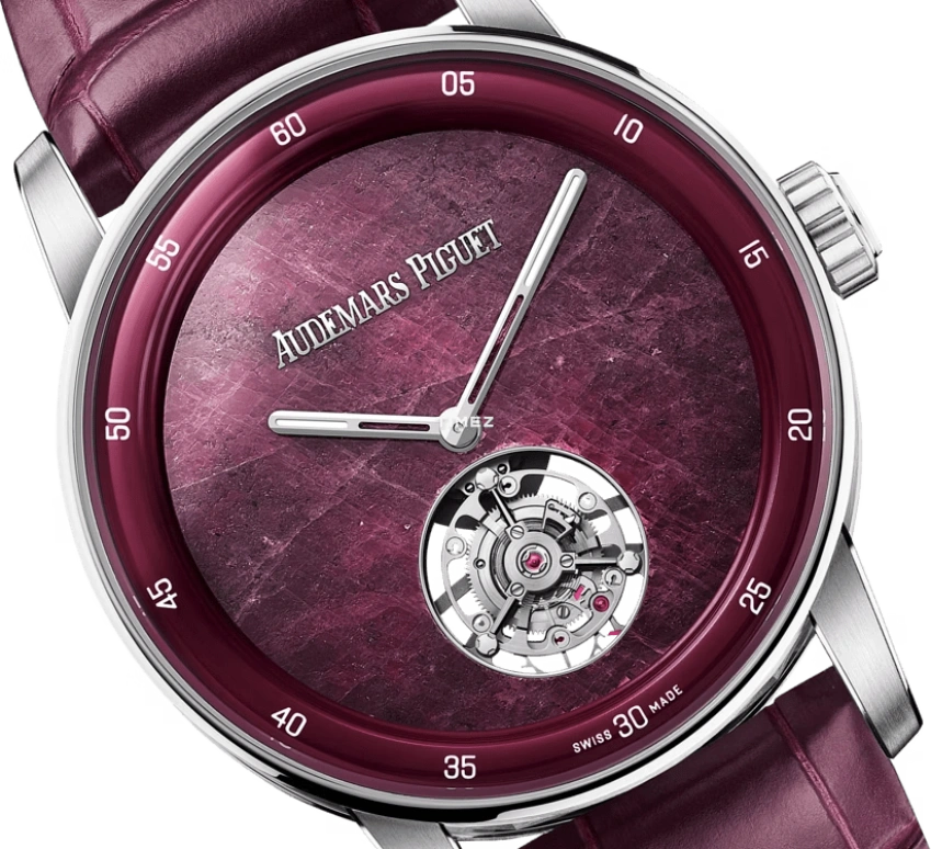 Audemars Piguet,CODE 11.59 38mm,38mm,White Gold,Wine Red,Automatic,Tourbillon,50hours,26665BC,26665BC.OO.D632CR.01