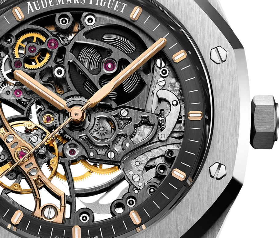 Audemars Piguet,Royal Oak 41mm,41mm,Stainless Steel,Grey,Automatic,45hours,In-house Caliber,Jayson Tatum,Declan Rice,Taco Jay,15407ST,15407ST.OO.1220ST.01