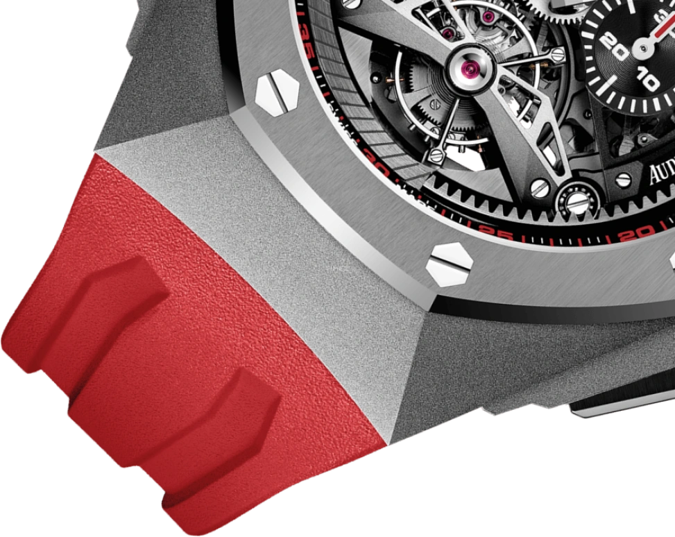 Audemars Piguet,Royal Oak Concept 44mm,44mm,Titanium,Ceramic,Skeleton,Automatic,Chronograph,Tourbillon,26587TI,26587TI.OO.D067CA.01