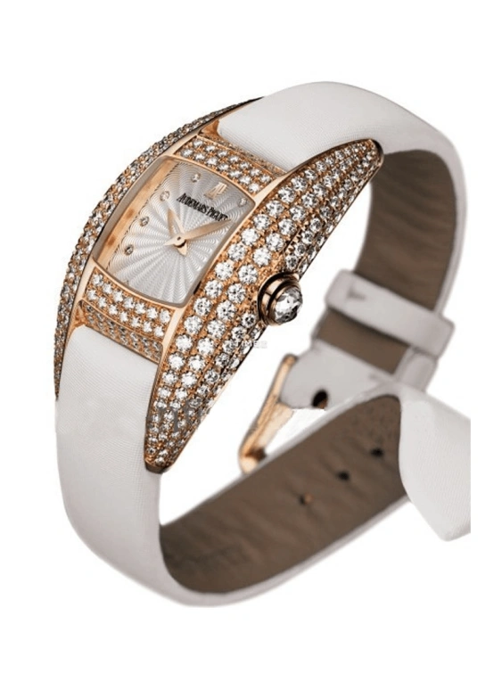 Audemars Piguet,Millenary 26mm,26mm,Rose Gold,White,Silver,Quartz,Sapphire,Crystal Glass,Other,67496OR,67496OR.ZZ.A011SU.01