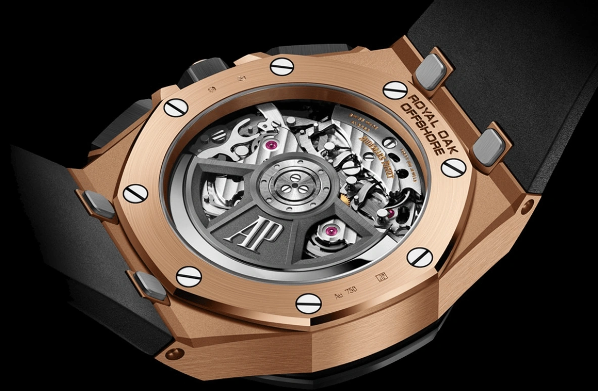 Audemars Piguet,Royal Oak Offshore 43mm,43mm,Pink Gold,Ceramic,Black,Automatic,Chronograph,Day,Chris Hemsworth,26420RO,26420RO.OO.A002CA.01