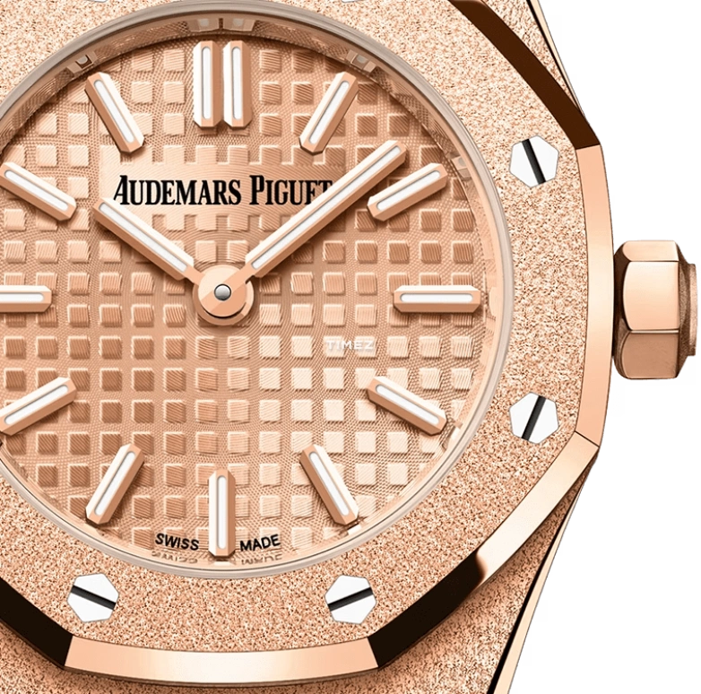 Audemars Piguet,Royal Oak 23mm,23mm,Rose Gold,Quartz,In-house Caliber,Sapphire,67630OR,67630OR.GG.1312OR.01-B