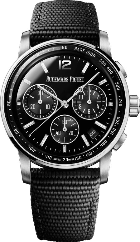 Audemars Piguet,CODE 11.59 41mm,41mm,White Gold,Black,Automatic,Chronograph,Day,Flyback,26393BC,26393BC.OO.A002KB.02