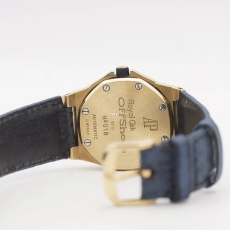 Audemars Piguet,Royal Oak Offshore 32mm,32mm,Yellow Gold,White,Automatic,Day,40hours,77151BA,77151BA.O.0009.02