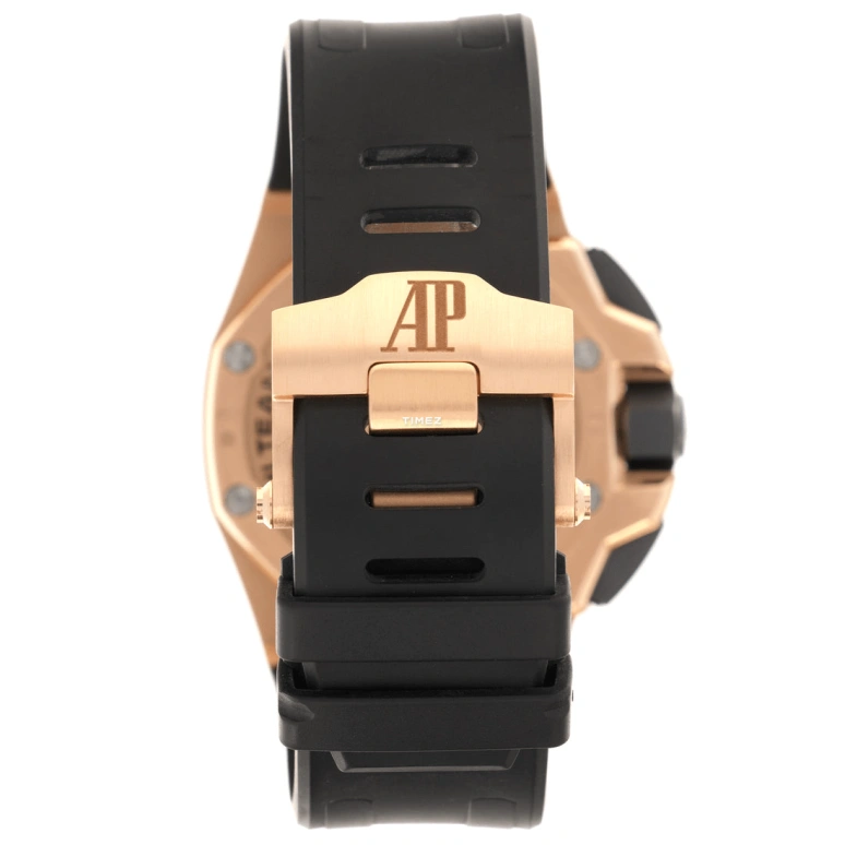 Audemars Piguet,Royal Oak Offshore 43mm,43mm,Rose Gold,Black,Automatic,Regatta Timer,Chronograph,260620R,260620R.OO.A002CA.01