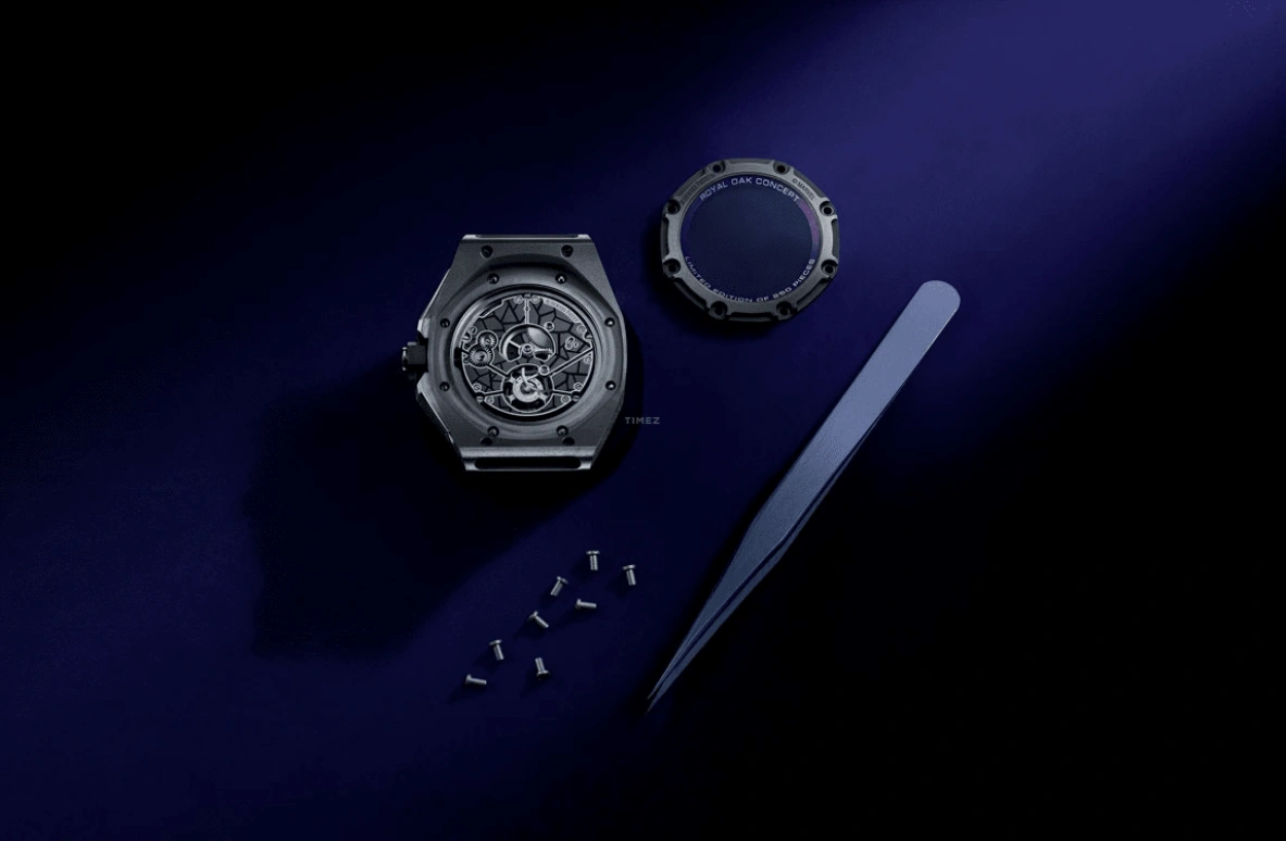 Audemars Piguet,Royal Oak Concept 42mm,42mm,Titanium,Ceramic,Multi-Color,Handwound,Tourbillon,72hours,Khaled Mohamed Khaled,Francisco Lindor,Draymond Green,LeBron James,DJ Khaled,Neymar,26620IO,26620IO.OO.D077CA.01
