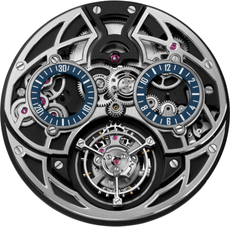 Audemars Piguet,CODE 11.59 41mm,41mm,White Gold,Skeleton,Automatic,Chronograph,Tourbillon,Flyback,26399BC,26399BC.OO.D321CR.01