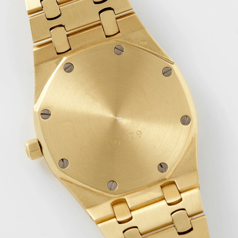 Audemars Piguet,Royal Oak 39mm,39mm,Yellow Gold,Grey,Automatic,Day,Sapphire,Crystal Glass,Justin Bieber,JB,5402BA
