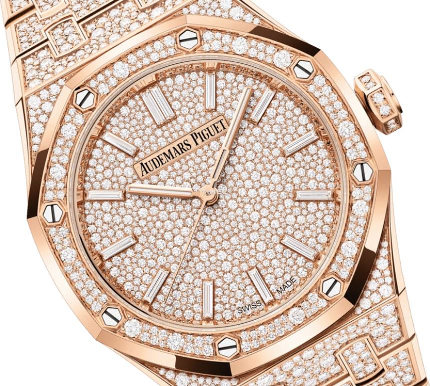 Audemars Piguet,Royal Oak 37mm,37mm,Rose Gold,Automatic,60hours,In-house Caliber,15552OR,15552OR.ZZ.1358OR.01