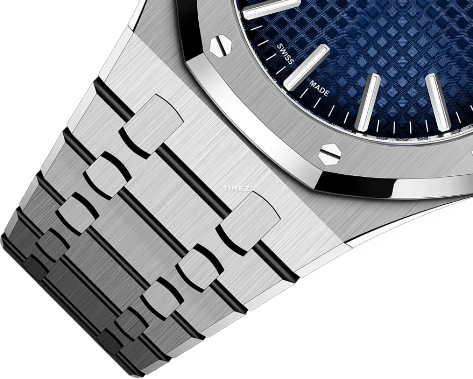 Audemars Piguet,Royal Oak 41mm,41mm,White Gold,Blue,Automatic,Day,70hours,15510BC,15510BC.OO.1320BC.04
