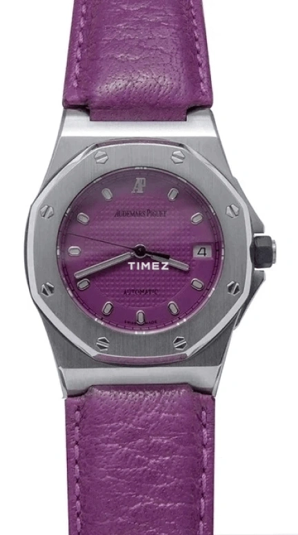 Audemars Piguet,Royal Oak Offshore 28mm,28mm,Stainless Steel,Purple,Automatic,Day,Sapphire,77151ST,77151ST.O.0009.07