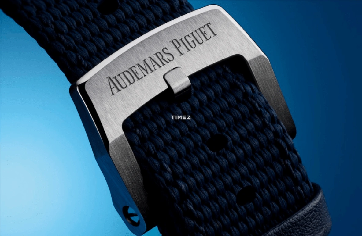 Audemars Piguet,CODE 11.59 41mm,41mm,Stainless Steel,Blue,Automatic,Chronograph,Day,Flyback,26393ST,26393ST.OO.A348KB.01